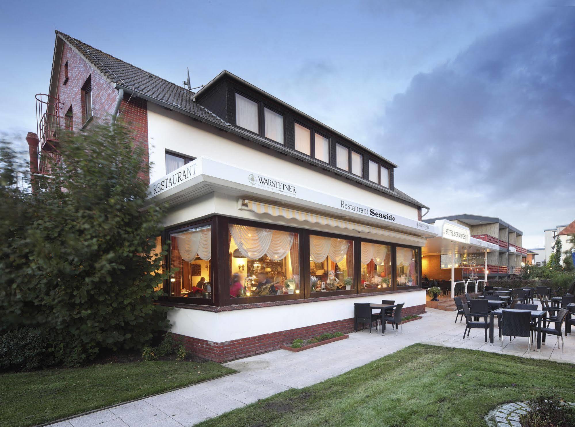 טוסנס Strand Hotel Nordsee, Hotel Deichlaeufer מראה חיצוני תמונה